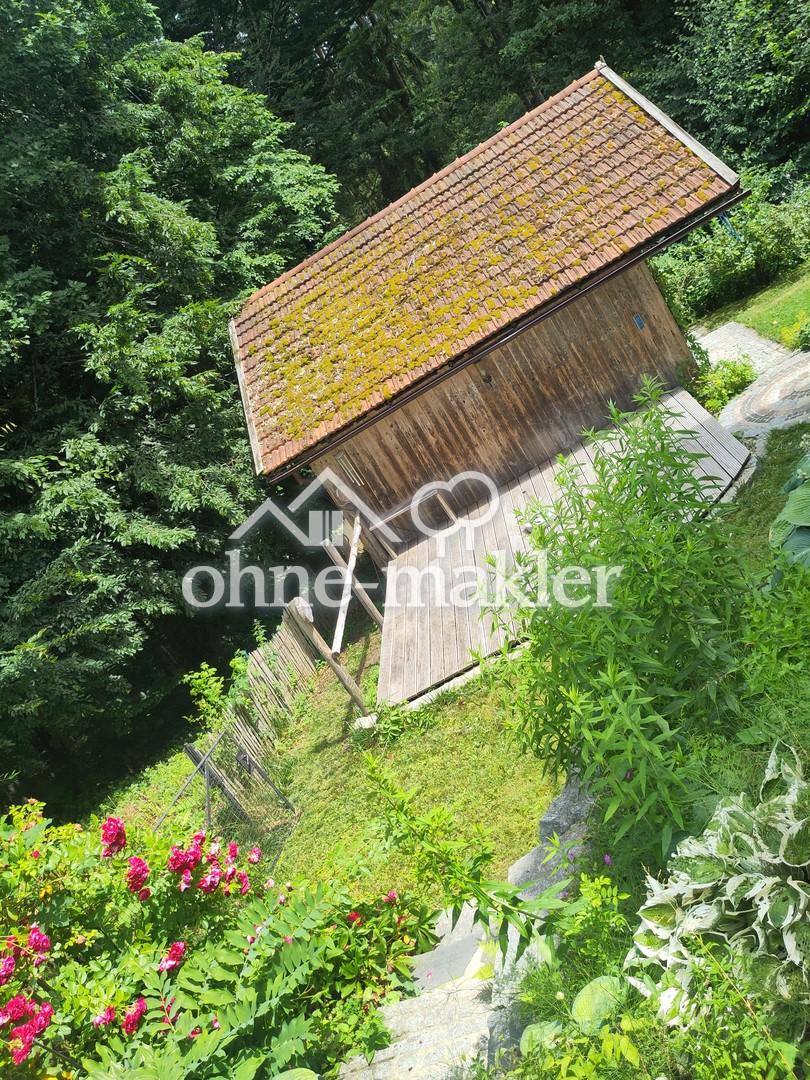 Gartenanteil mit Terrasse