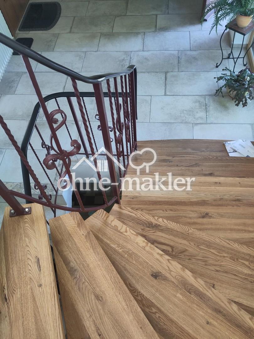 Treppe zur Wohnung