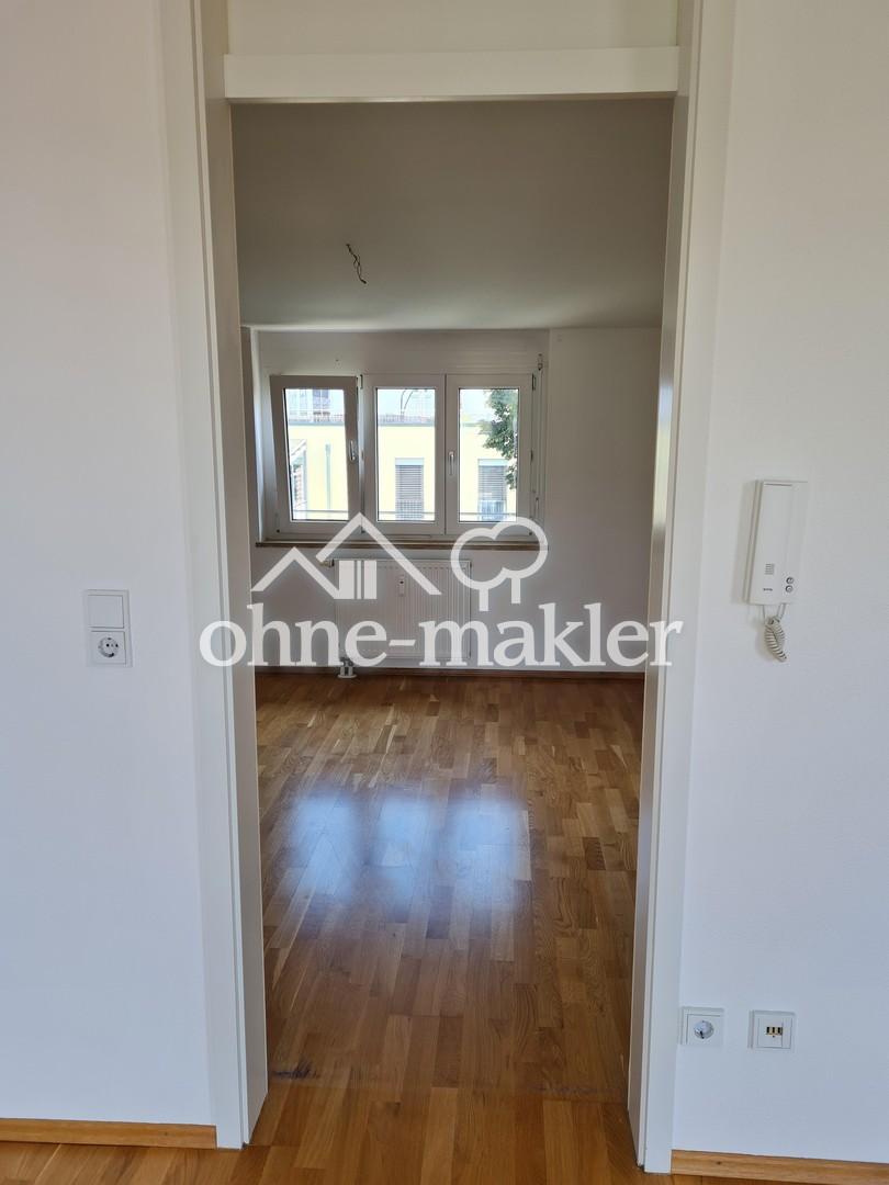 Blick ins Schlafzimmer
