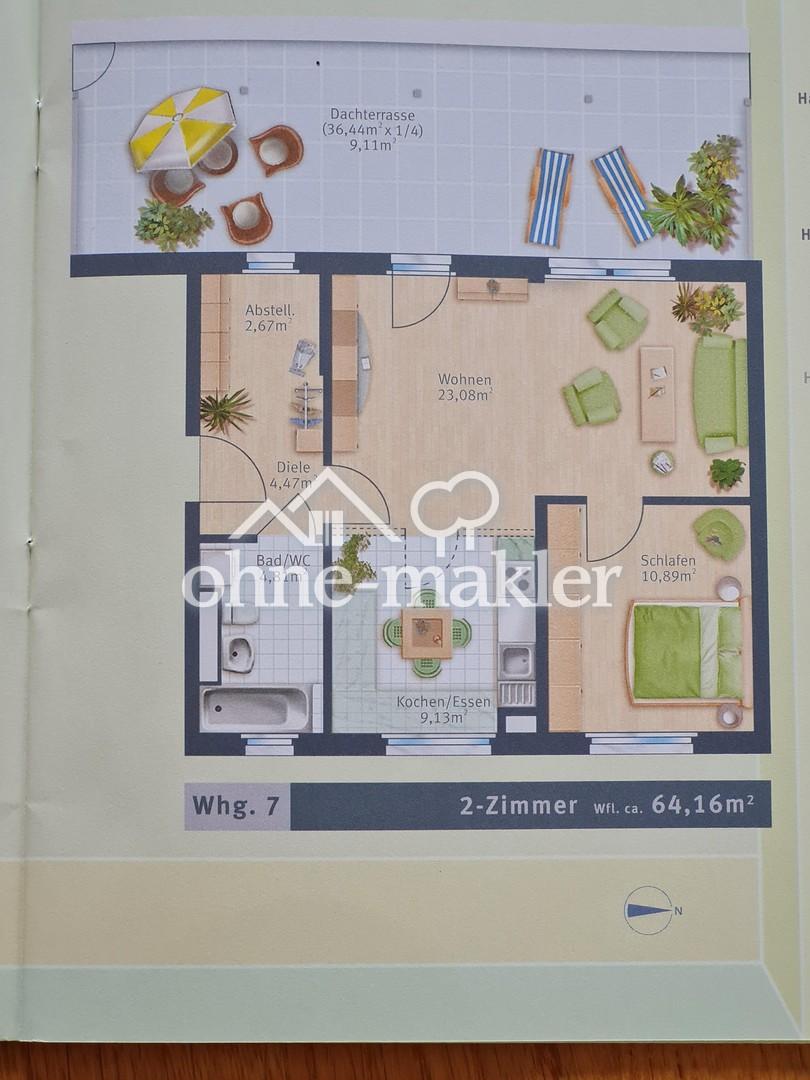 Grundriss Whg. 7