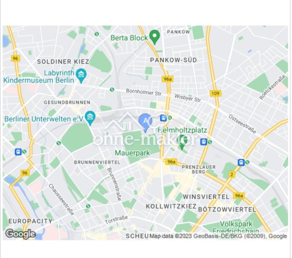 Wohnung am Mauerpark in Berlin, Prenzlauer Berg - Foto 1