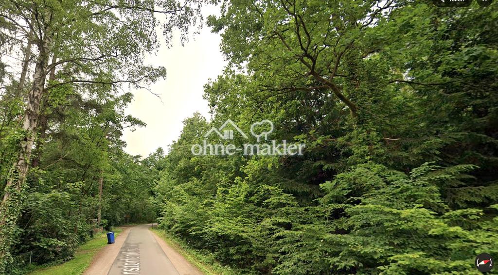 Teerstraße zum Bauland