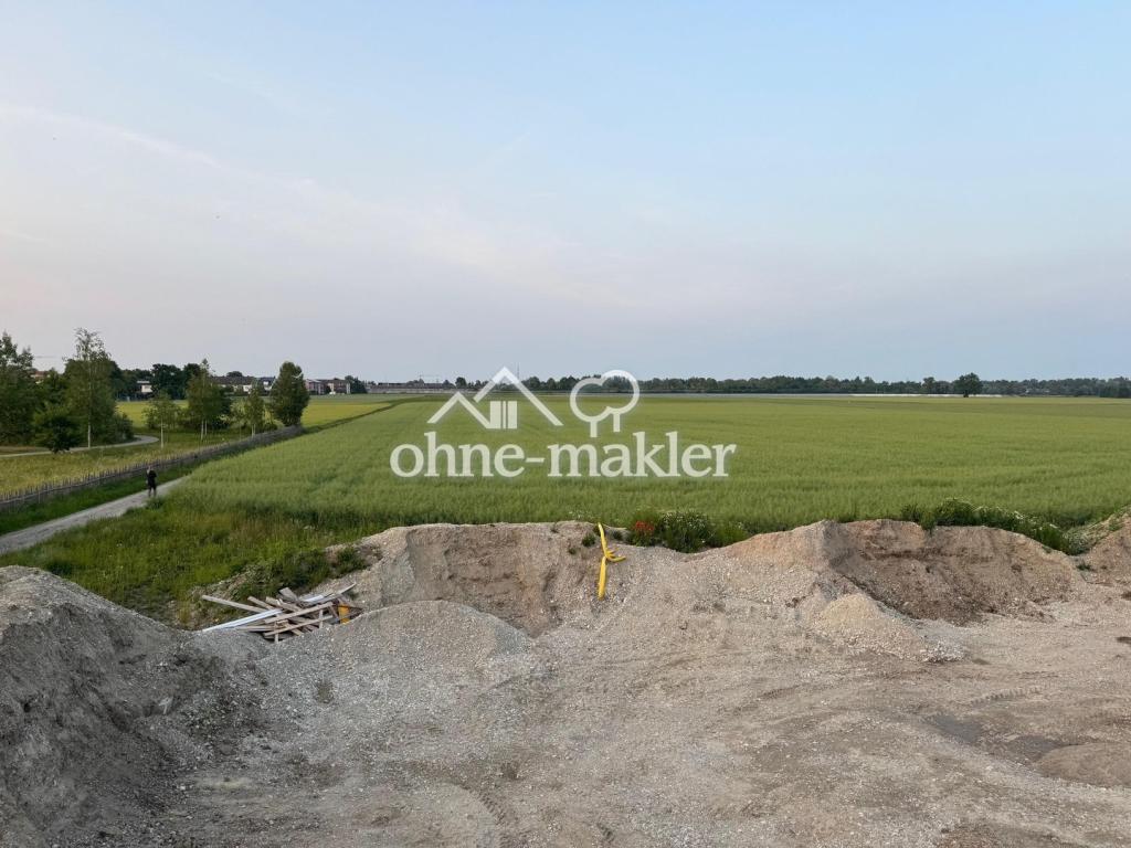 Ausblick aufs unverbaute Feld