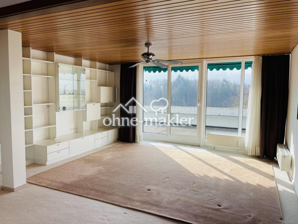 Privater Ausblick Wohnzimmer