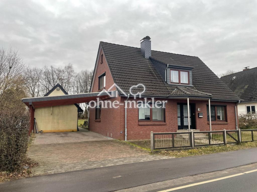 Straßenansicht linke Einfahrt