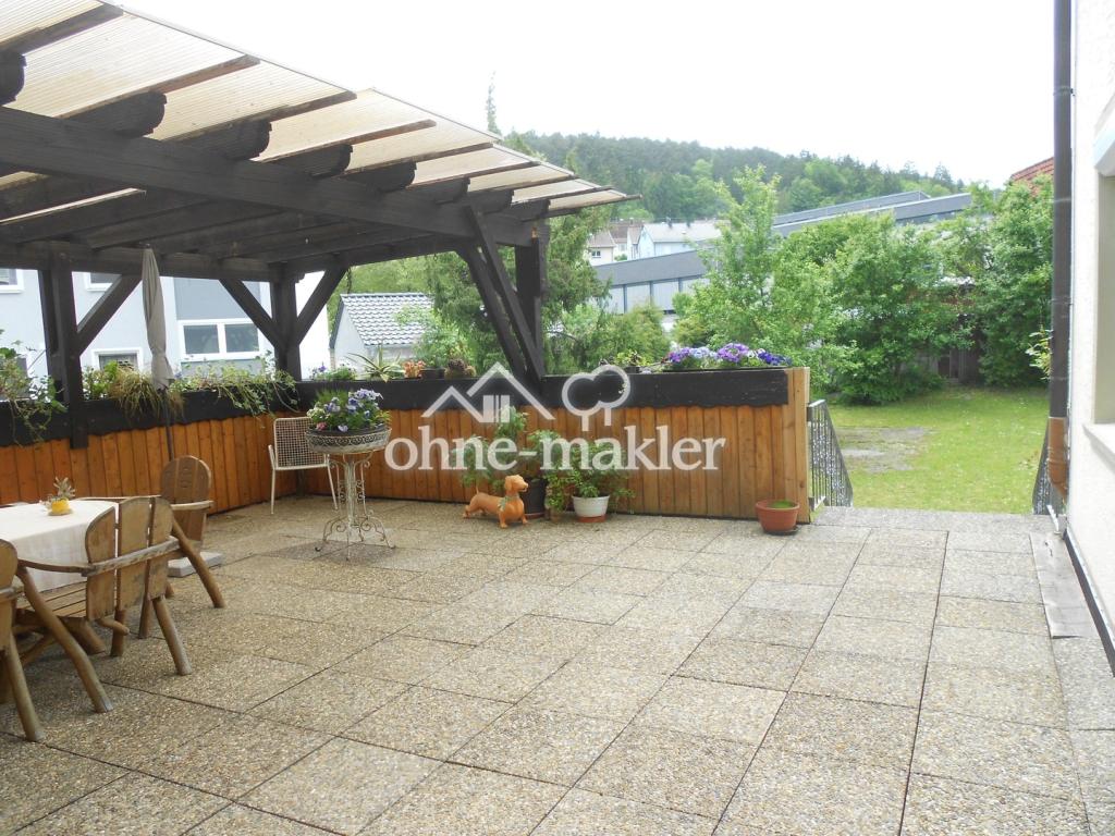 Terrasse EG mit Pergola