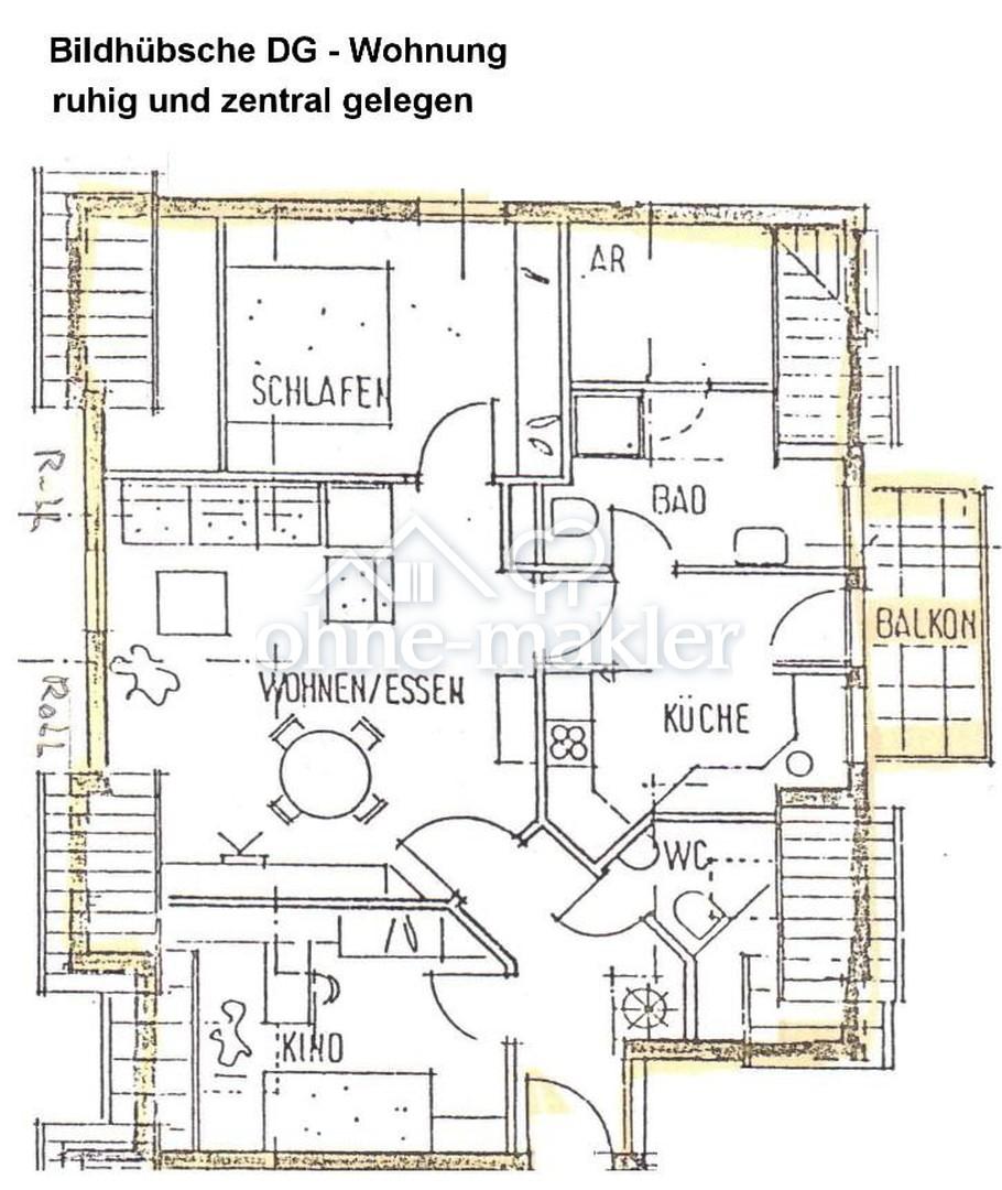 Grundriss Wohnung