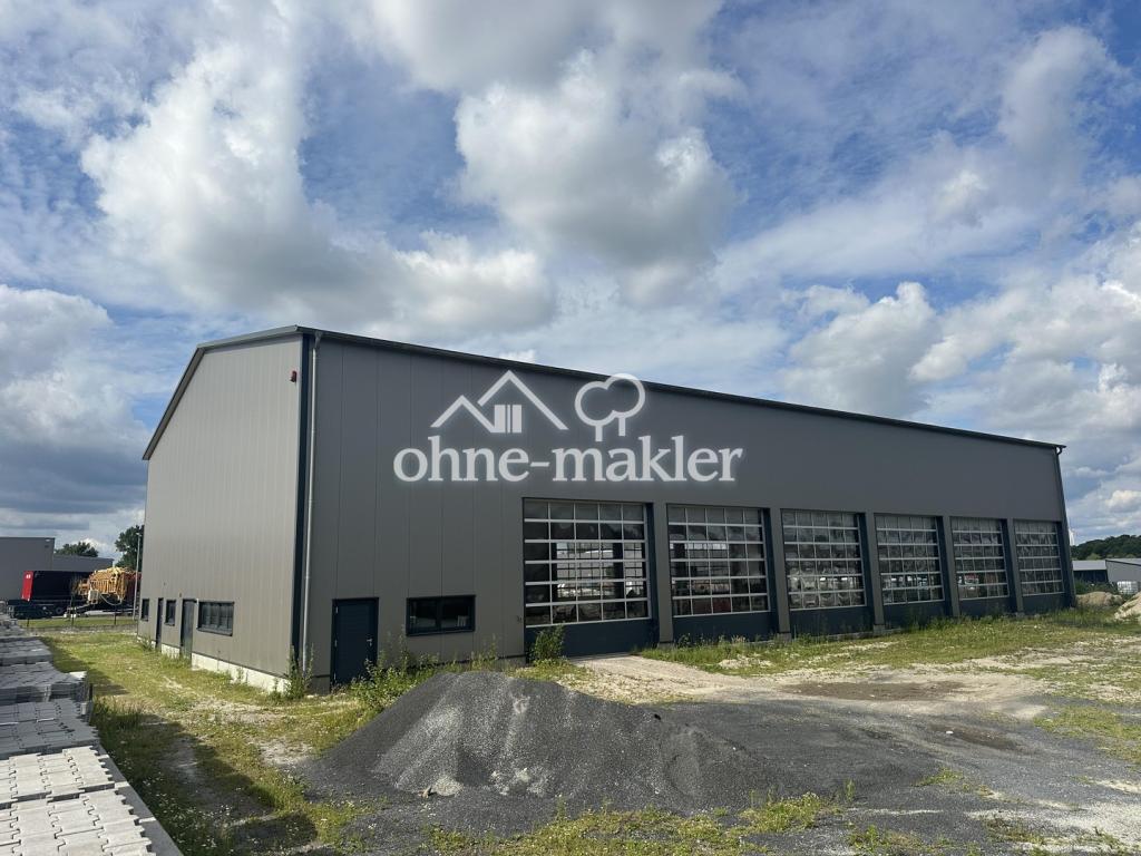 Werkstatthalle frontal