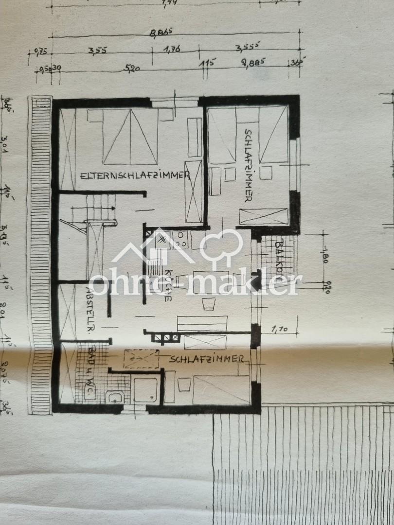 Grundriss 1. Etage