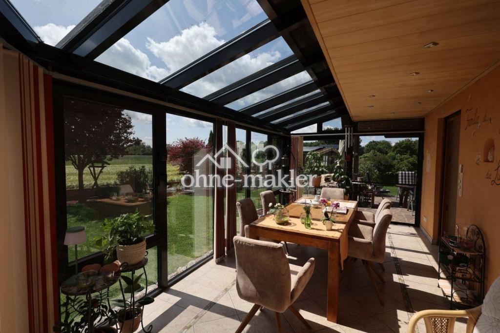 Blick aus dem Wintergarten W