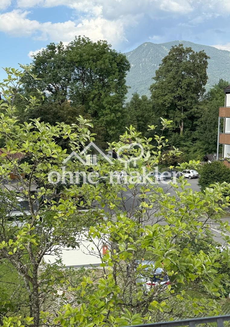 Ausblick aus dem Schlafzimmer