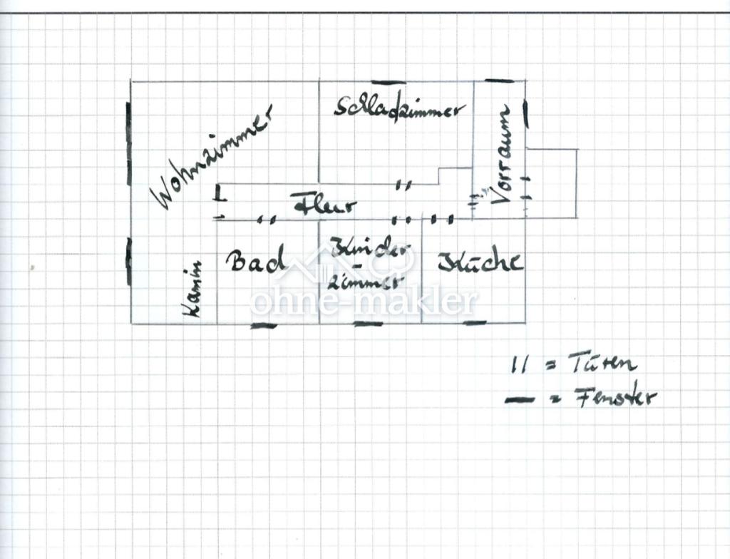 Mietobjekt 2 Grundriss