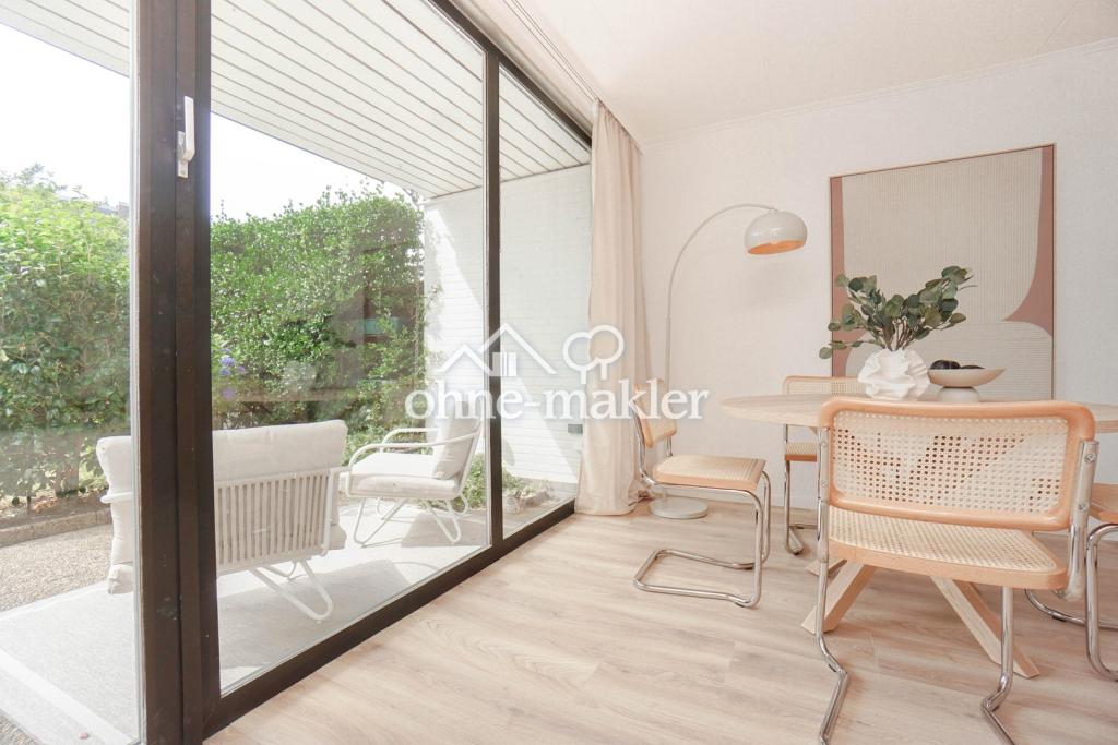 Wohn- und Essbereich mit Blick