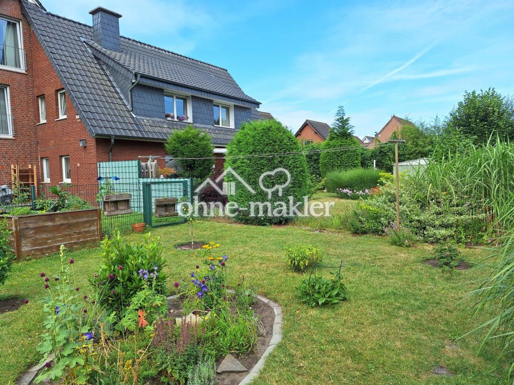 Hausansicht, Garten