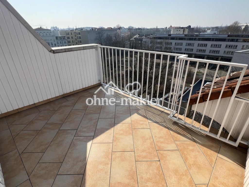 Blick vom Balkon Rich. SW