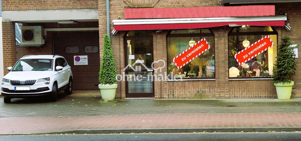 Eingang m. Garage und Stellpl.