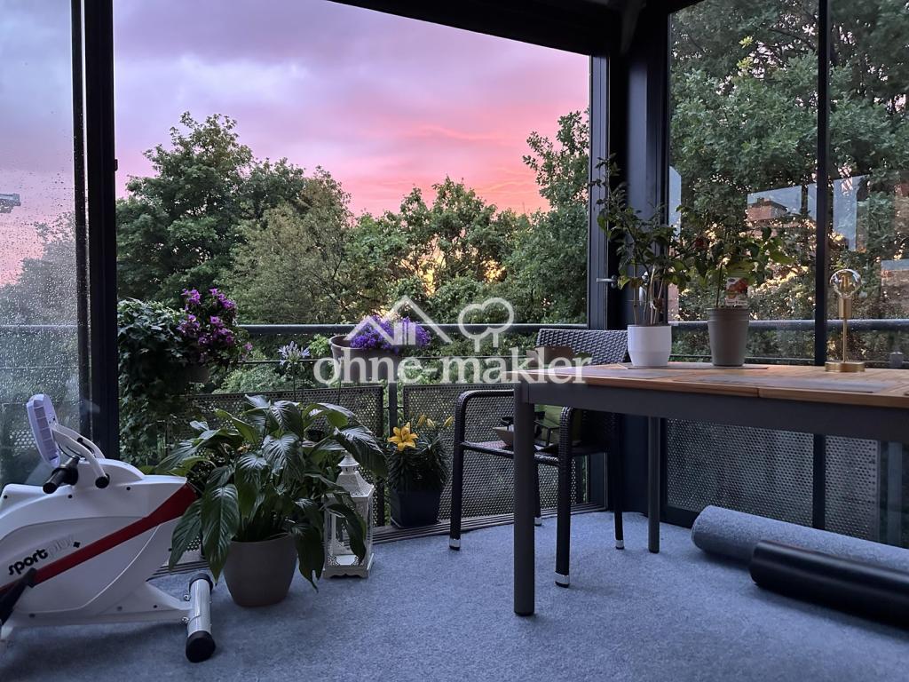 Balkon abends