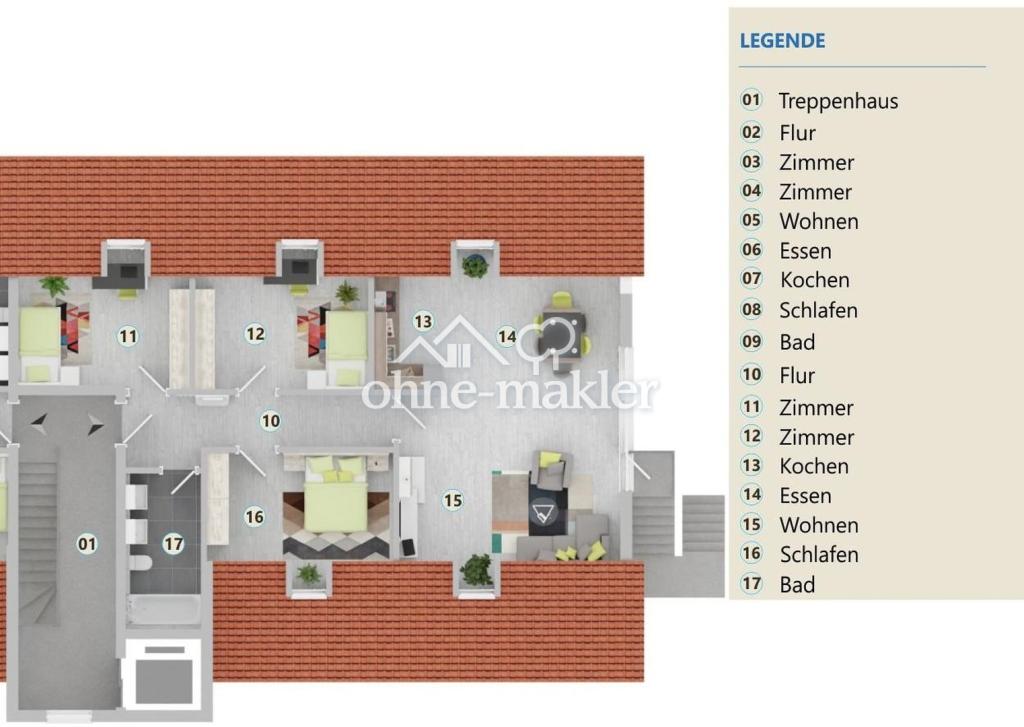 Grundriss DG Wohnung