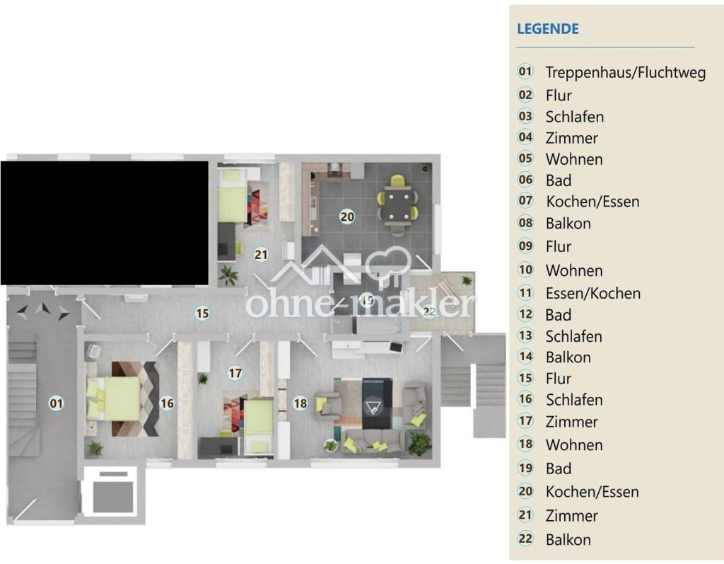 Grundriss EG Wohnung