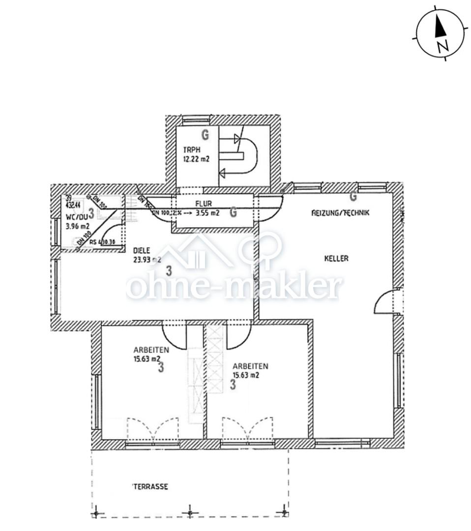 Grundriss UG/Keller