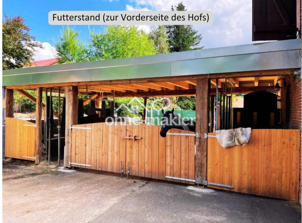 (zeitgesteuerte) Heufütterung