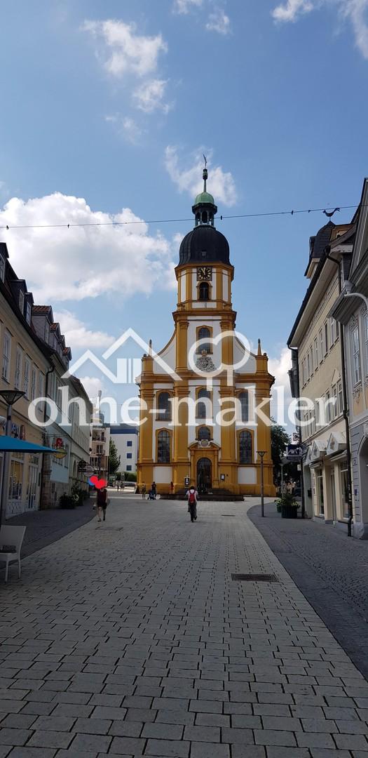 Blick in die Fußgängerzone