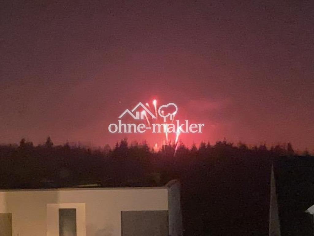 Blick aus dem Haus