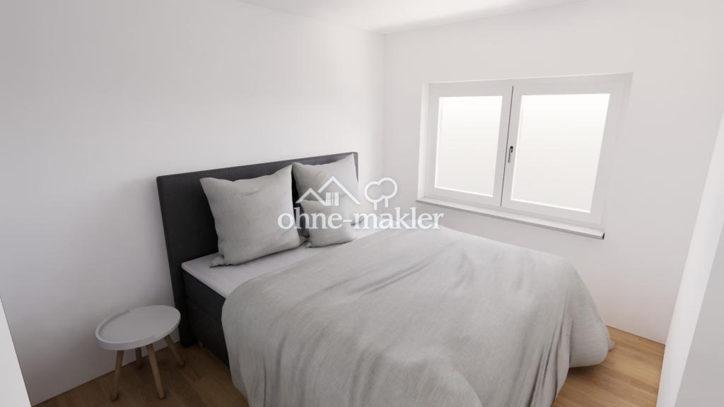 2-Zimmer-Whg. Schlafzimmer