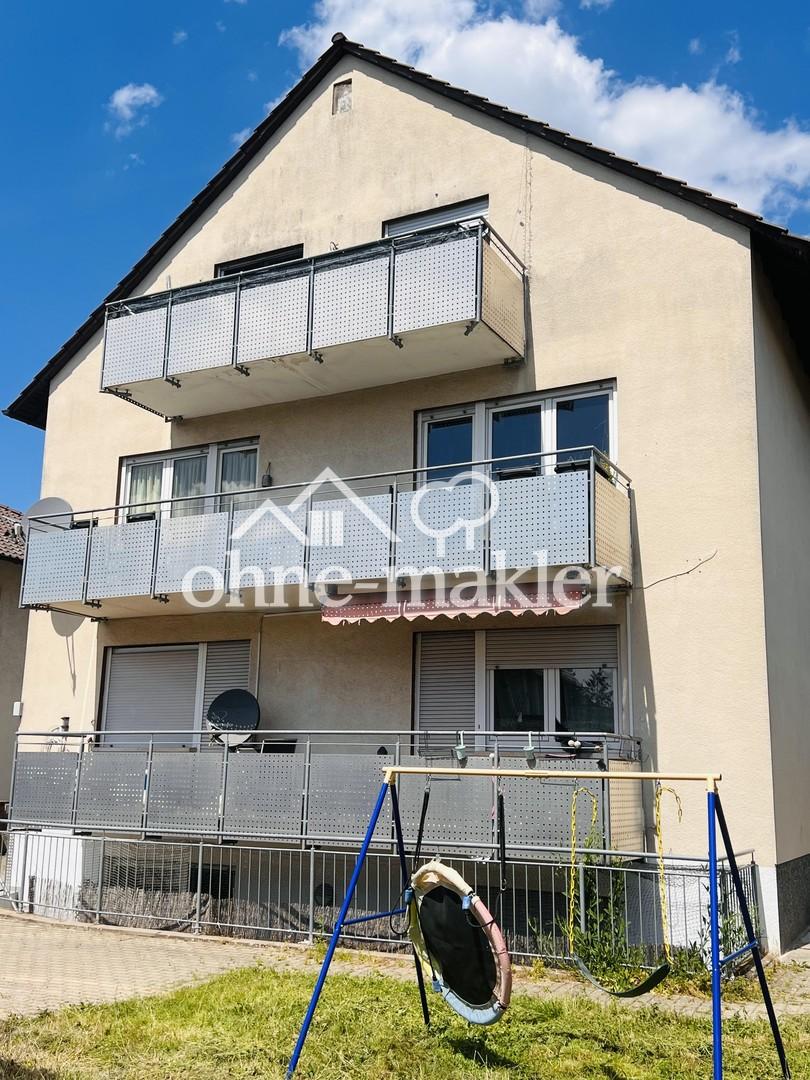 Rückansicht Balkone