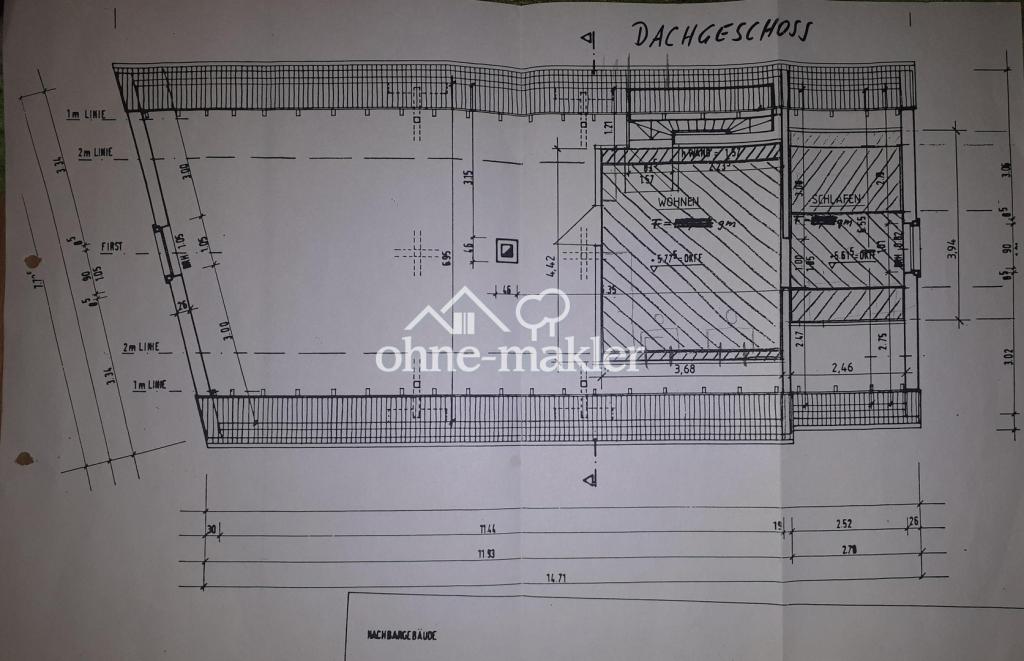 Grundriss 2 OG Dachdeschoss