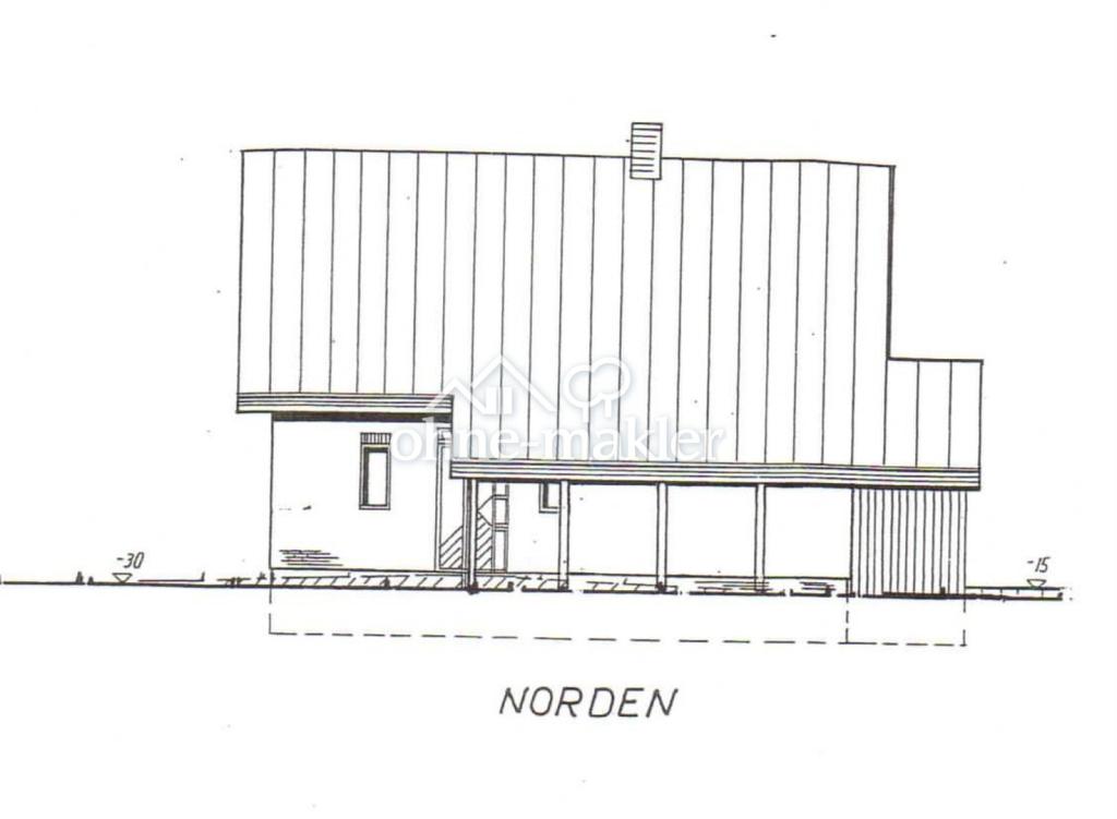 Ansicht von Norden