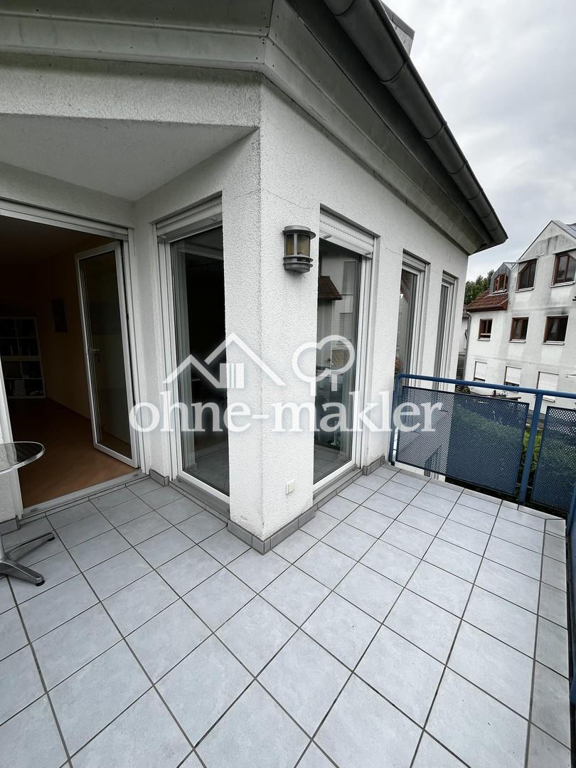 Balkon bei Zimmer 2