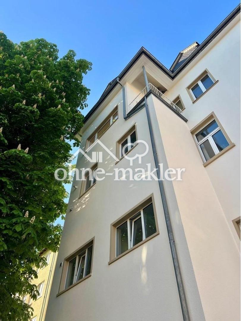 Hofblick auf Wohnung im 3.OG 