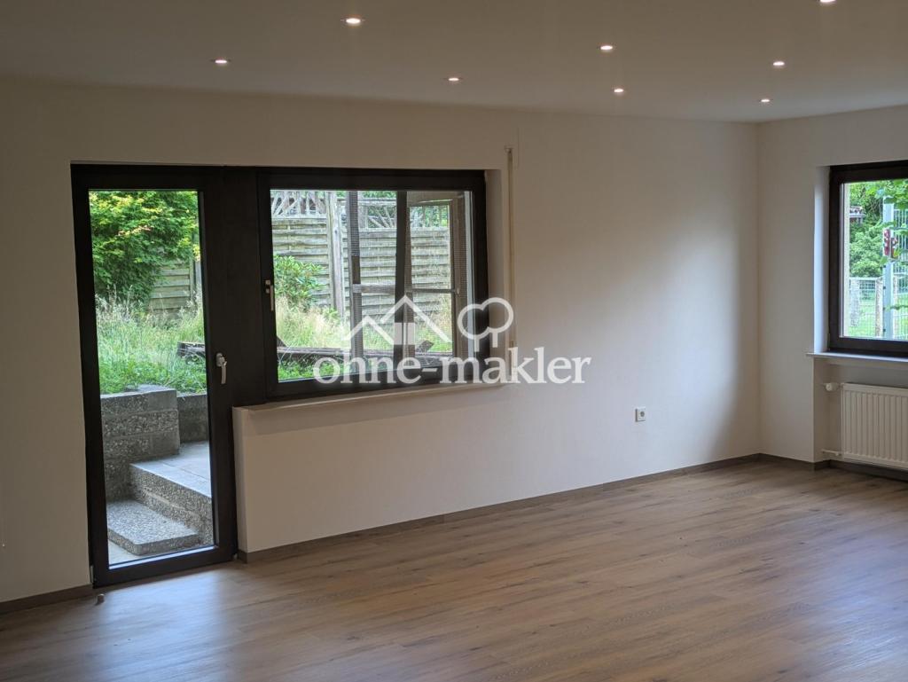 Haus 2 Blick auf Terrasse EG