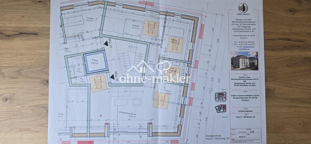 Ausführungsplan Wohnung #22