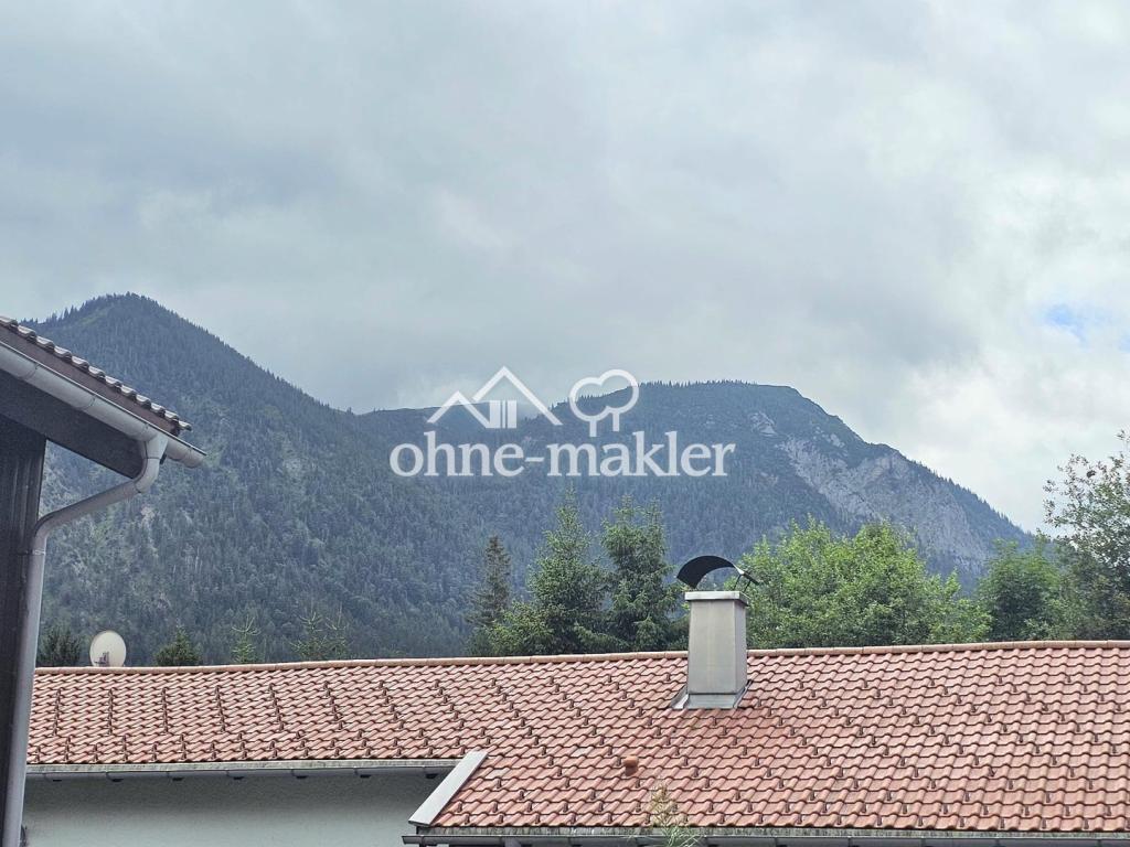 Bergblick von der Terrasse