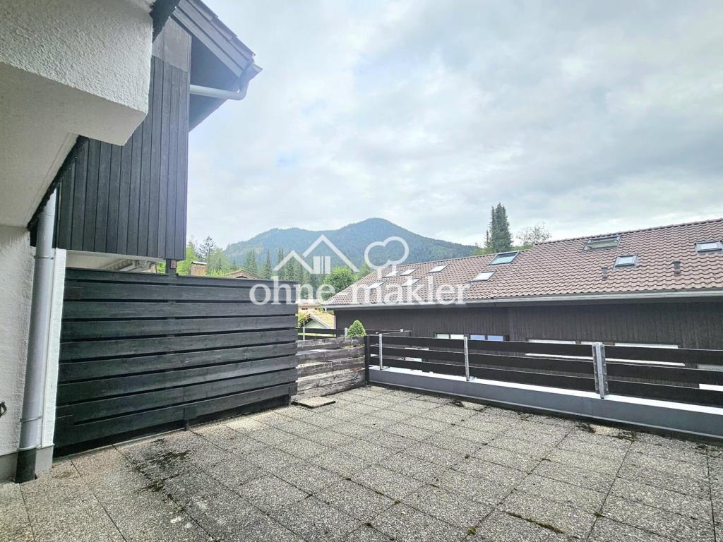 Terrasse mit Bergblick