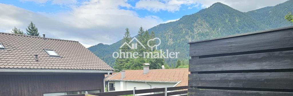 Bergblick von der Terrasse