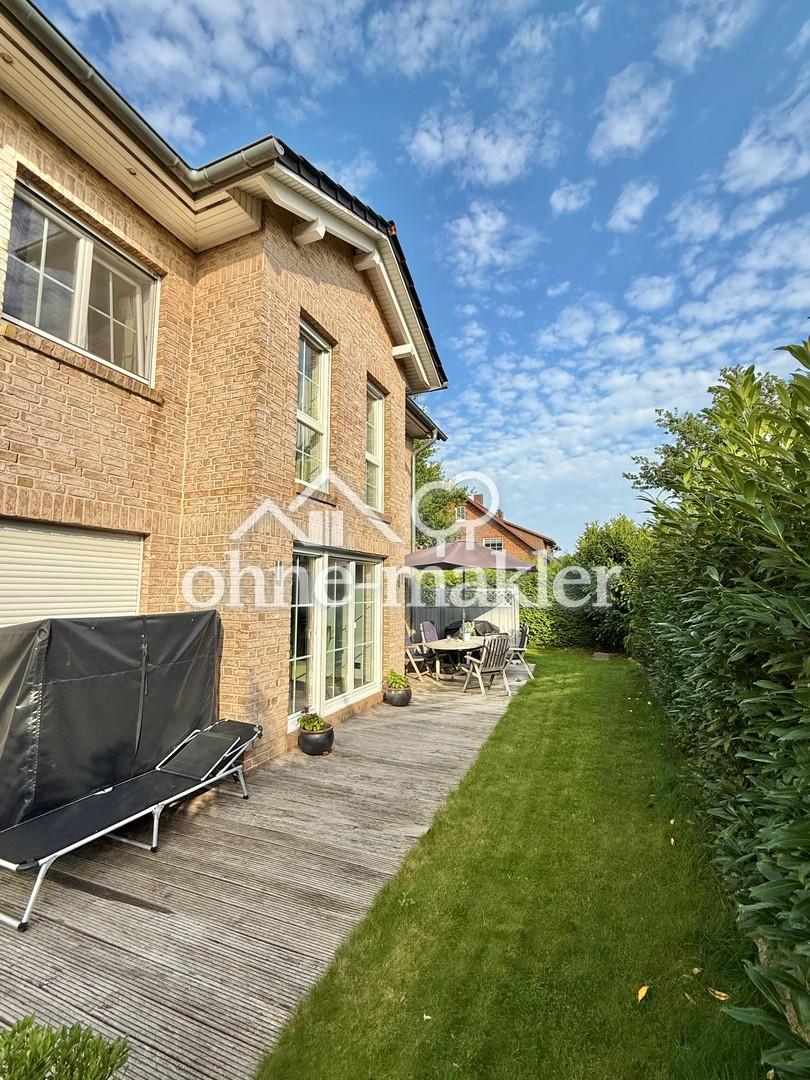 Garten mit Grill/Sitzecke