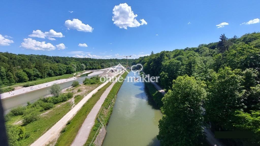Aussicht Großhesseloher Brück