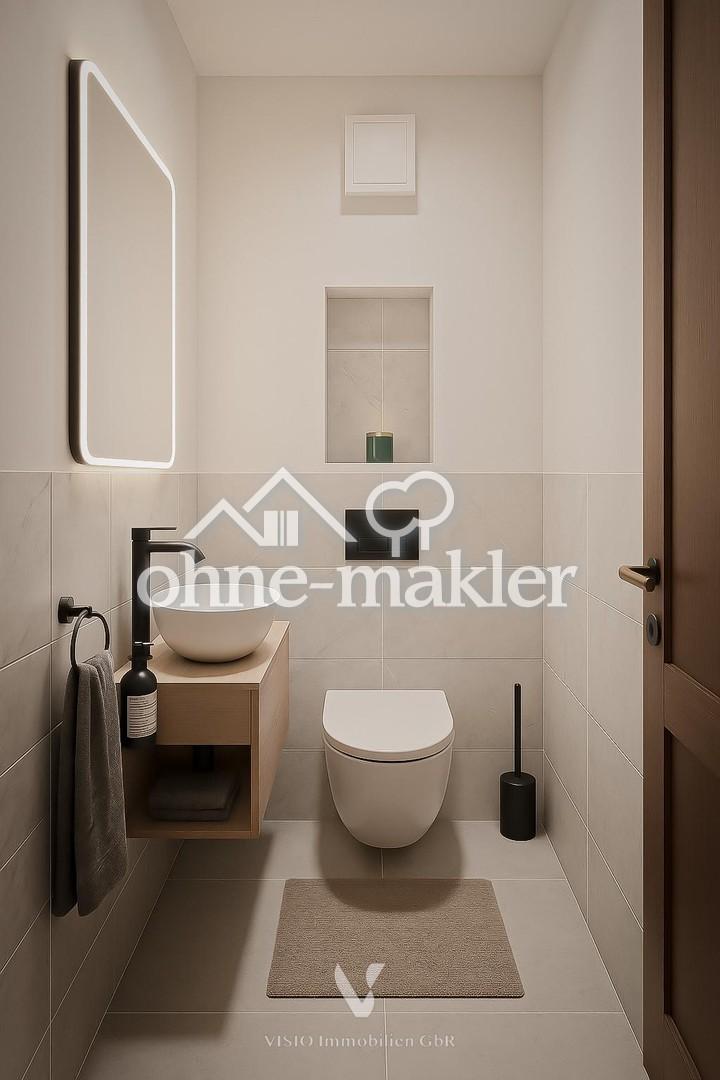Visualisierung Gäste WC