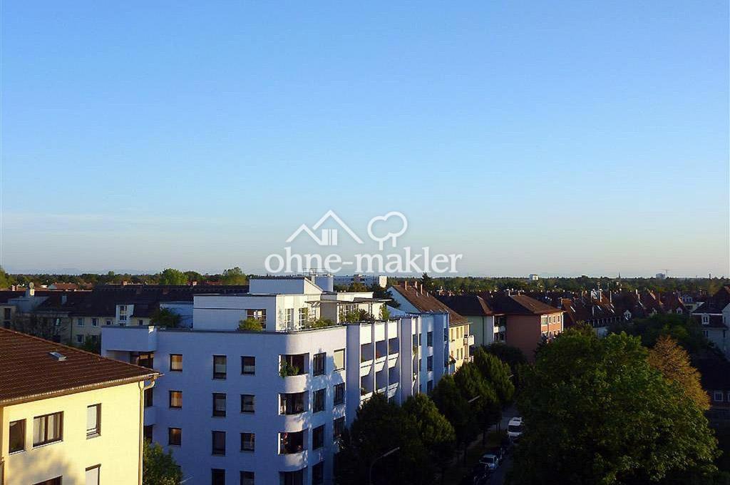 Ausblick vom Balkon