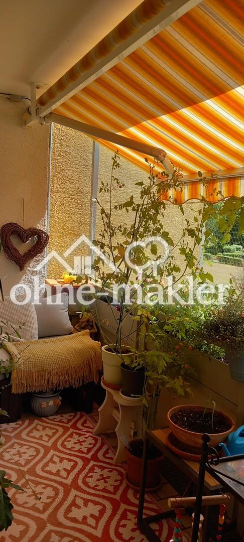 Loggia mit Markise