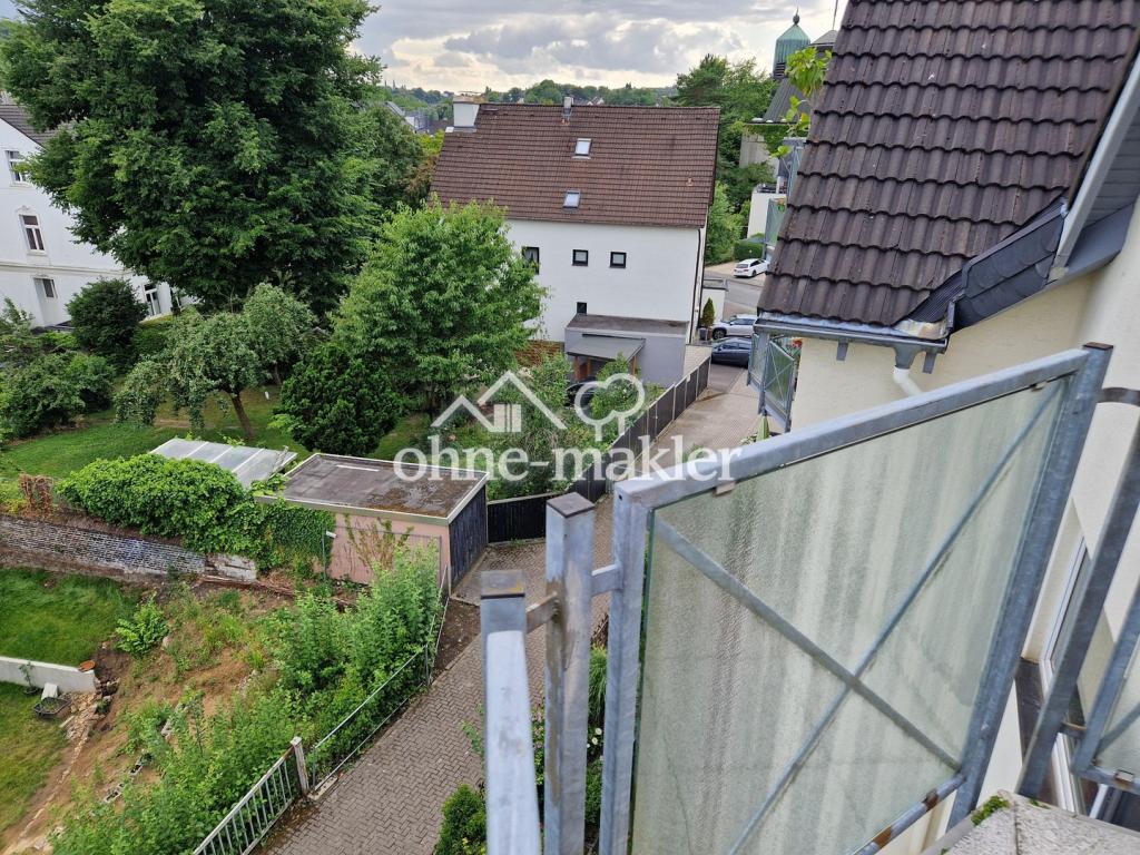 Ausblick vom Balkon