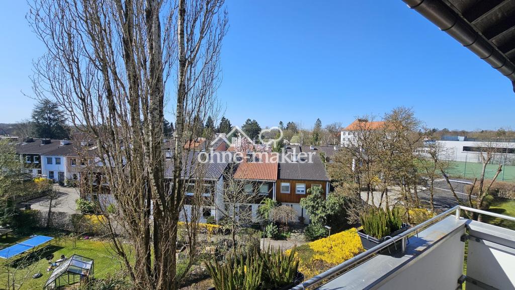 Blick vom Balkon Ri. Westen