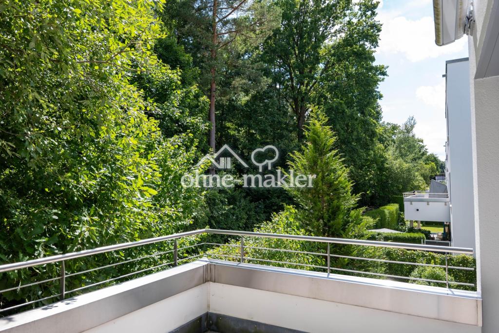 Blick vom Balkon