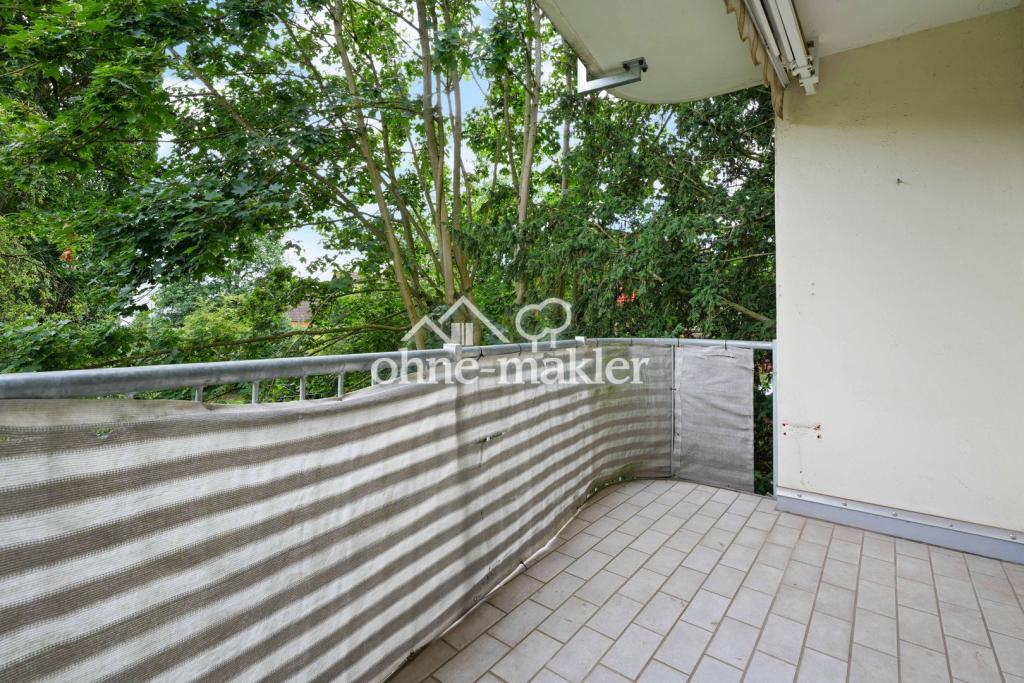 großer Balkon