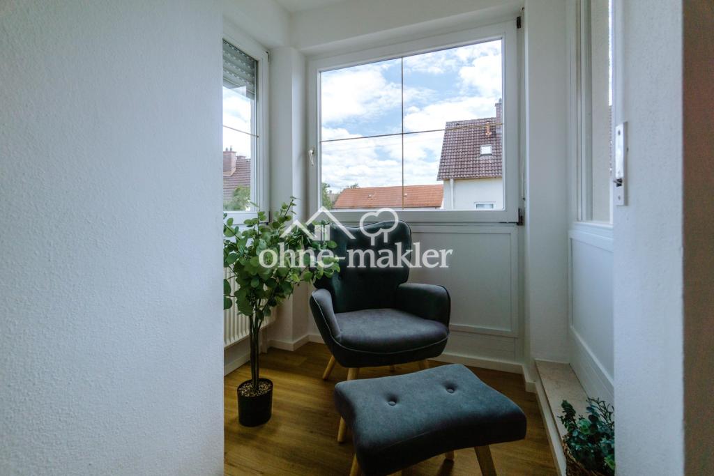 Leseecke im Wohnzimmer