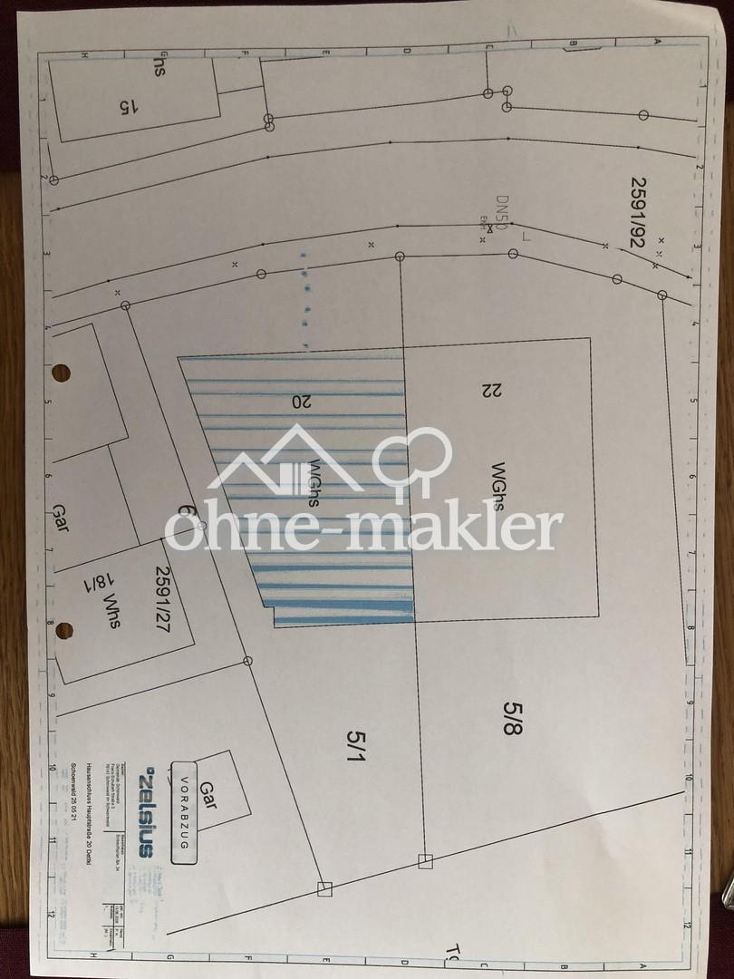 Lageplan Hauptstrasse 20 
