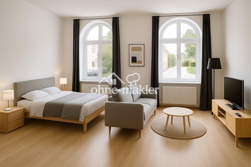 Wohn- und Schlafzimmer